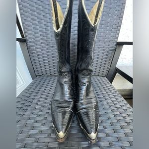 Python western women boots size 9